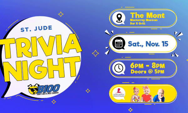 B100 St. Jude Trivia Night